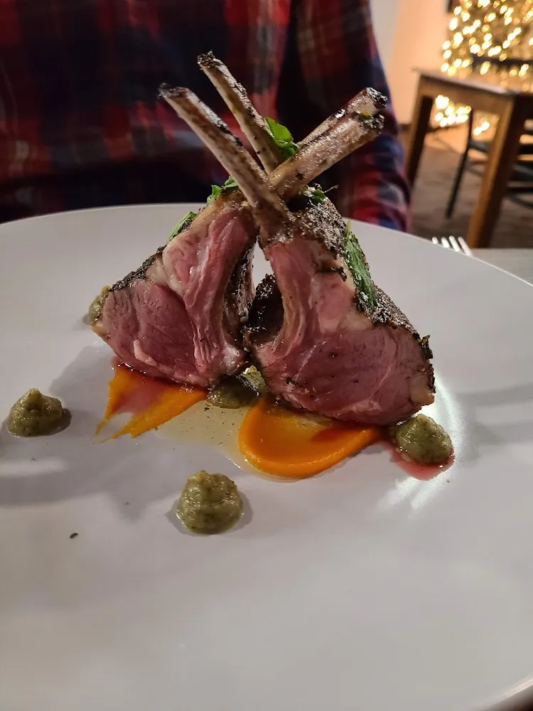 Roasted Half Rack of Lamb