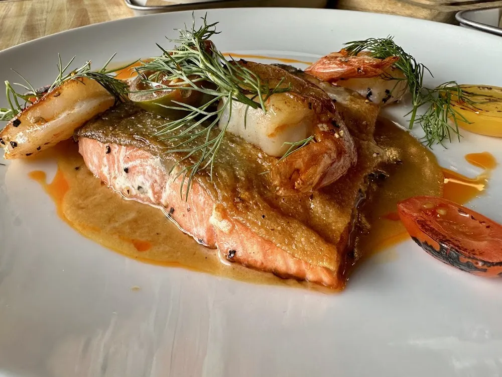 Shrimp and Salmon